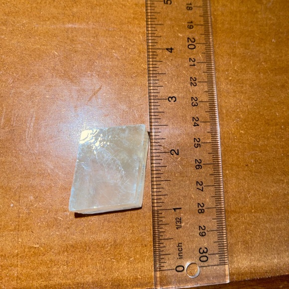 Optical Calcite raw piece B. - Picture 11 of 13